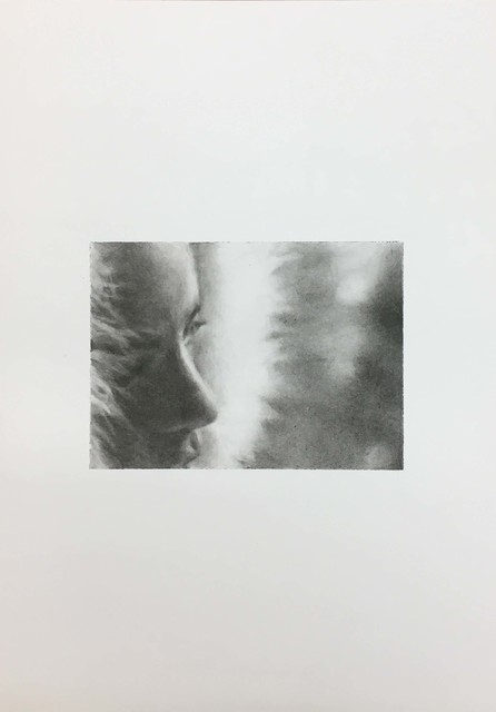 Judith Eisler, ‘Romy (Fur)’, 2019, Drawing, Collage or other Work on Paper, Graphite on canvas, Gavlak