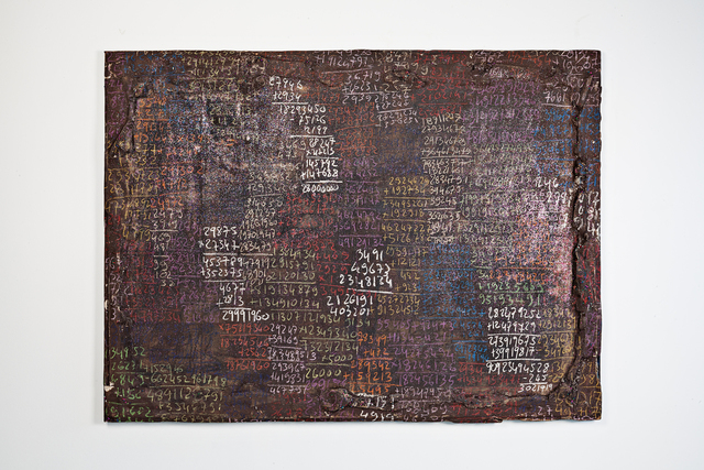Pascale Marthine Tayou, ‘Countdown D’, 2013, Mixed Media, Drawing on paper, mixed media, GALLERIA CONTINUA