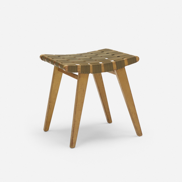 Jens Risom Stool C 1947 Artsy