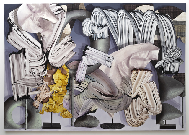 gregory hodge, ‘Line Up’, 2018, Painting, Acrylic on canvas, Sullivan+Strumpf