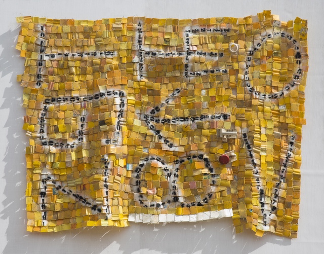 Serge Attukwei Clottey, ‘Policies controlled I’, 2017, Jane Lombard Gallery