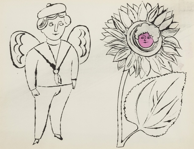 Andy Warhol, ‘From In the Bottom of My Garden: one plate (Feldman& Schellmann IV.100) ’, c. 1956, Forum Auctions