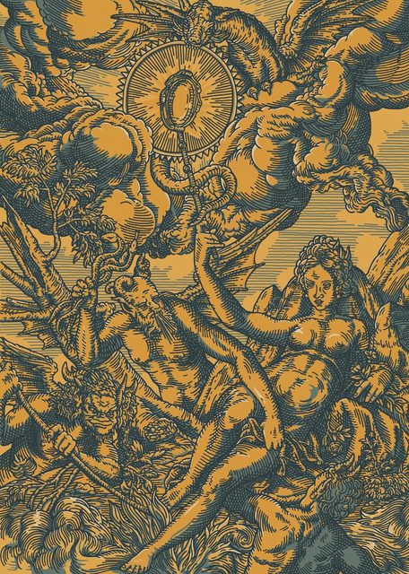 Daniel Hosego, ‘Bonfire of Vanity - Orange’, 2019, James Freeman Gallery