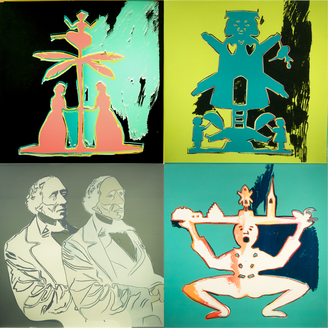Andy Warhol, ‘Hans Christian Andersen Trial Proof (Portfolio of 4)’, 1987, Print, Unique Screenprints on Lenox Museum Board, Collectors Contemporary