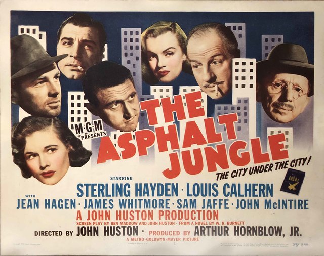 Film Poster | The Asphalt Jungle Lobby Card (1950) | Available for ...