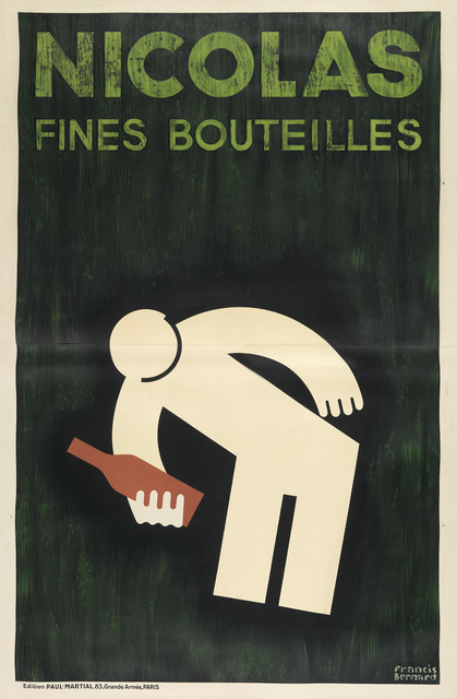 Francis Bernard, ‘NICOLAS FINES BOUTEILLES’, 1930, Swann Auction Galleries