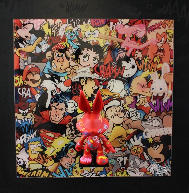 F&G, ‘Bugs Red Attitude ’, 2017, Art Life Gallery