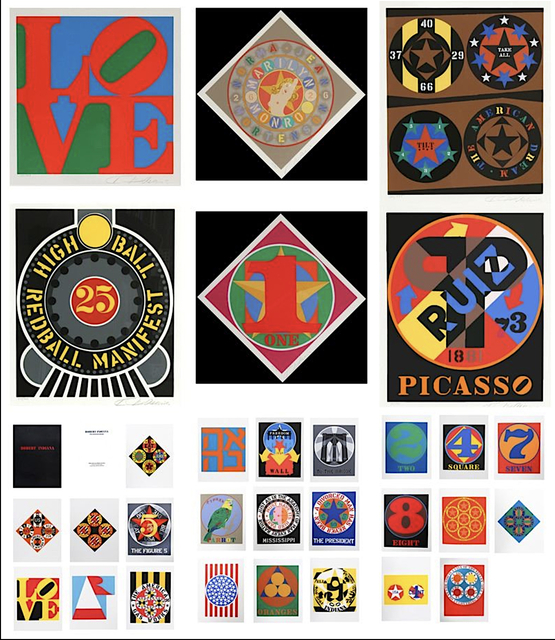 Robert Indiana, ‘The American Dream’, 1997, Print, Complete portfolio of 6 Screenprints in the originaal portfolio case, Woodward Gallery