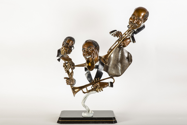Paul Wegner, ‘Dizzy Louis Handy ’, 1995, Sculpture, Bronze, Modern Artifact