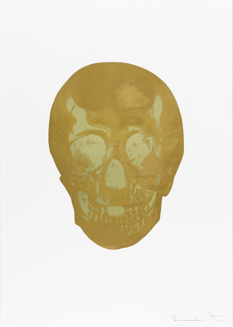 Damien Hirst, ‘Death Or Glory Autumn Gold/Cool Gold Glorious Skull ’, 2011, Paul Stolper Gallery