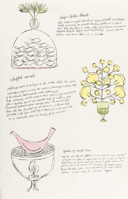 Andy Warhol, ‘One Plate (from Wild Raspberries) (see Feldman & Schellmann IV.142.A)’, 1959, Forum Auctions