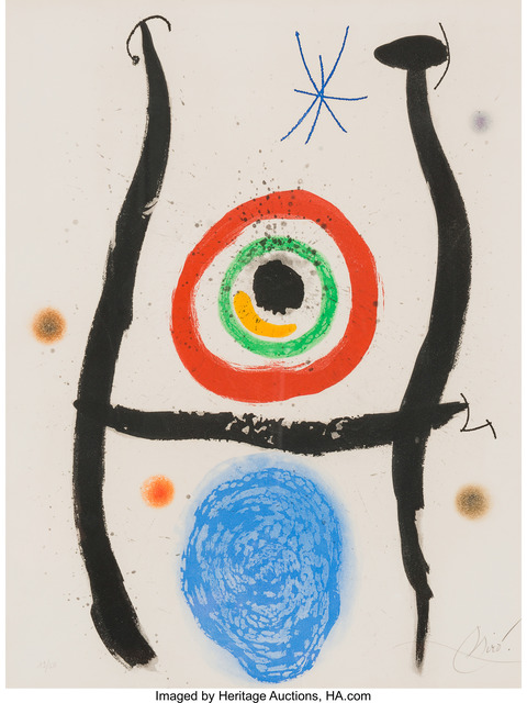 Joan Miró, ‘Le Bleu de la Cible’, 1974, Heritage Auctions