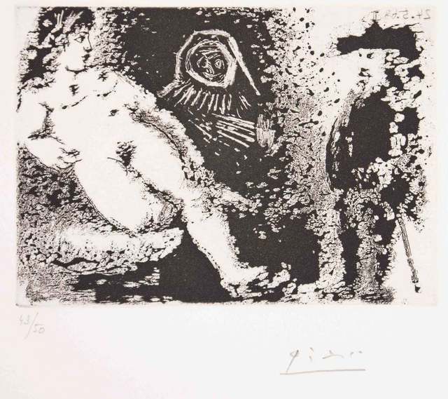 Pablo Picasso, ‘Celestine – Fille et vieux client’, 1968, Wallector