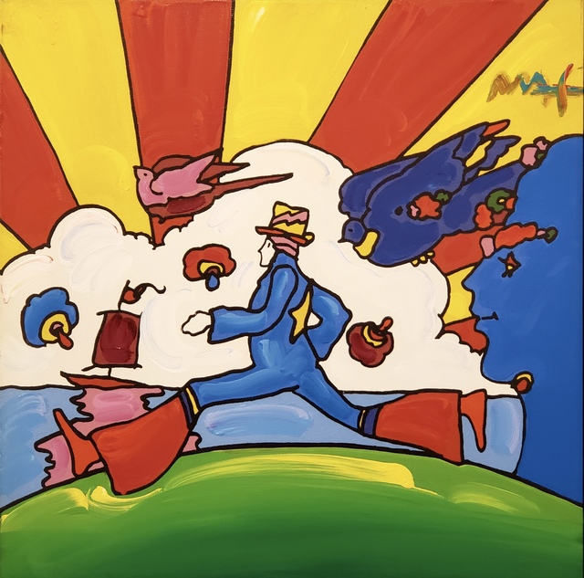 Peter Max, ‘Cosmic Runner ’, 2011, Off The Wall Gallery