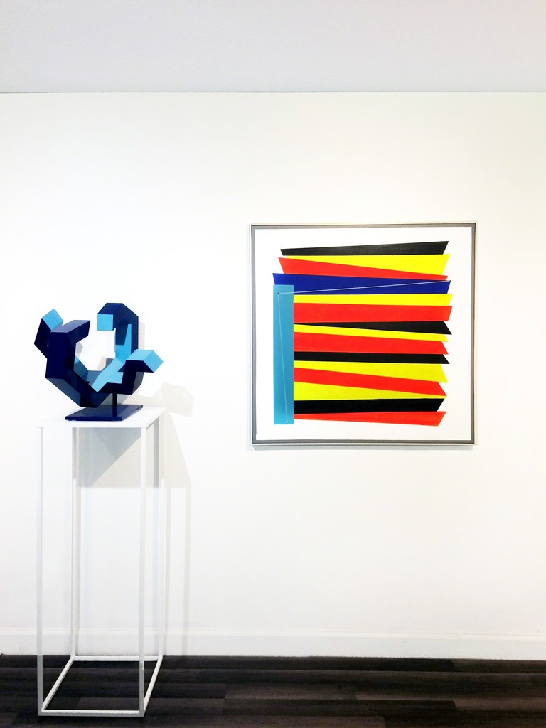 Works by Jorge Enrique (L) and Luis Cruz Azaceta (R) | "Shifting States", installation view at Waltman Ortega Fine Art Works by Jorge Enrique (L) and Luis Cruz Azaceta (R) | "Shifting States", installation view at Waltman Ortega Fine Art