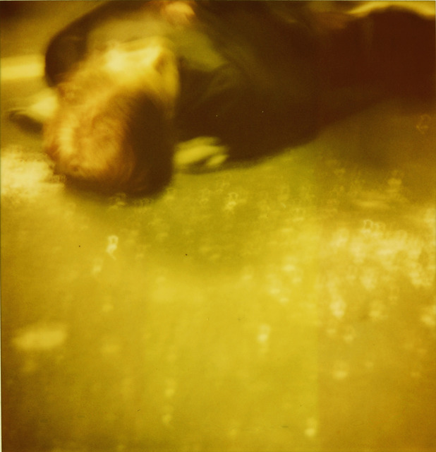 Stefanie Schneider, ‘Accident I (Stay) analog, 128x125cm, starring Ryan Gosling’, 2006, Photography, Analog C-Print, hand-printed by the artist on Fuji Crystal Archive Paper, based on a Polaroid, not mounted, Instantdreams
