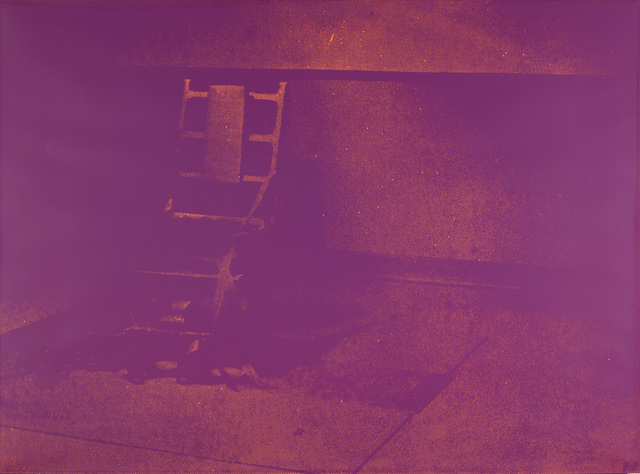 Andy Warhol, ‘Electric Chair: one plate’, 1971, Print, Screenprint in colors, on wove paper, the full sheet., Phillips