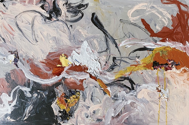 A'Driane Nieves, ‘No.5’, 2021, Painting, Acrylic, acrylic skin and house paint on canvas, Susan Eley Fine Art
