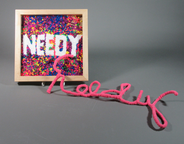 Danielle Hogan, ‘Needy’, 2019, Sculpture, Wood, acrylic, burlap, metal, Gallery 78