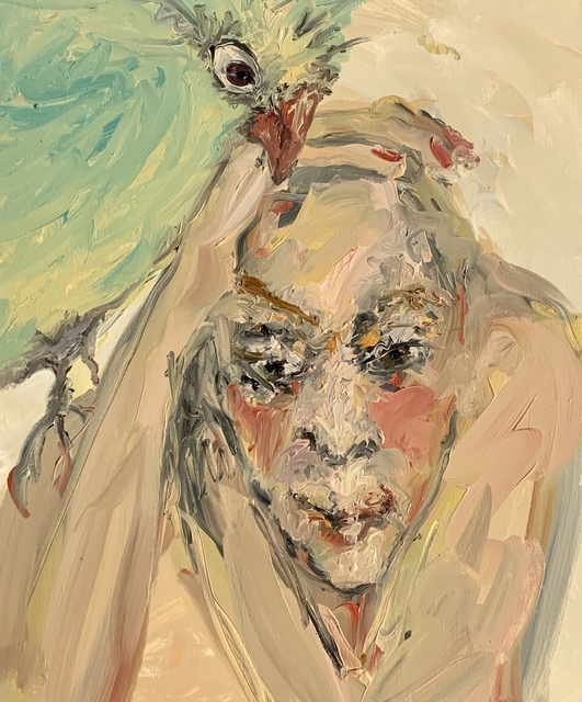 Eva Beresin, ‘Practically I`ve never been alone’, 2020, Painting, Oil on canvas, Charim Galerie