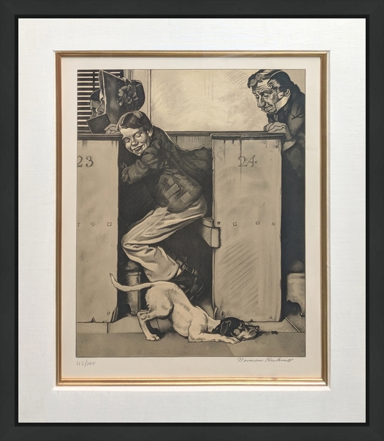 Norman Rockwell, ‘CHURCH (SEPIA)’, 1976, Gallery Art