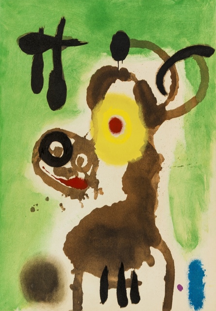 Joan Miró, ‘Four Pochoirs from 'Cartones' (Cramer 103)’, 1965, Forum Auctions