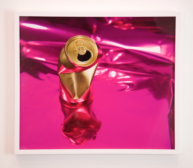 Sadie Barnette, ‘Untitled (Gold Can on Pink)’, 2018, Print, Archival pigment print, Charlie James Gallery