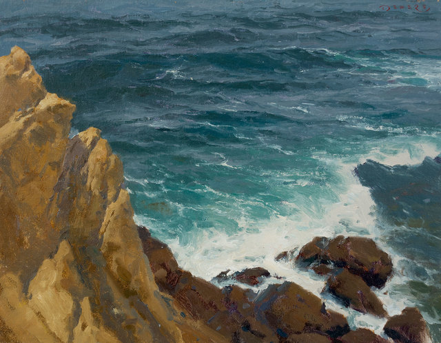 Donald W. Demers, ‘Far Above the Surf, Laguna Beach, California’, 21st Century, Vose Galleries