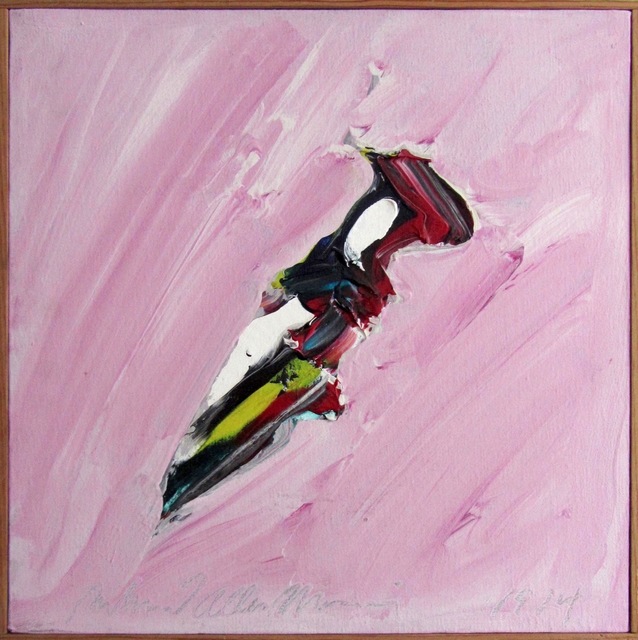 Richard Allen Morris, ‘Letter Opener’, 1974, Painting, Acrylic on canvas, Riva di Morcote Fine Arts