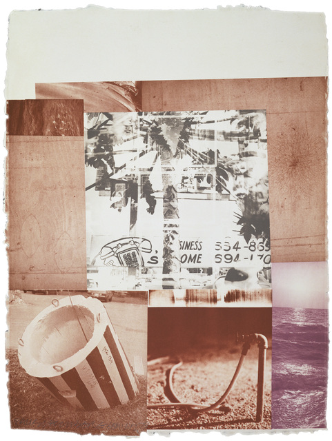 Robert Rauschenberg, ‘Rookery Mounds-Gray Garden’, 1979, Gemini G.E.L. at Joni Moisant Weyl