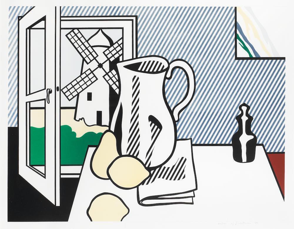 Roy Lichtenstein - Still Life with Windmill (Corbett 132)