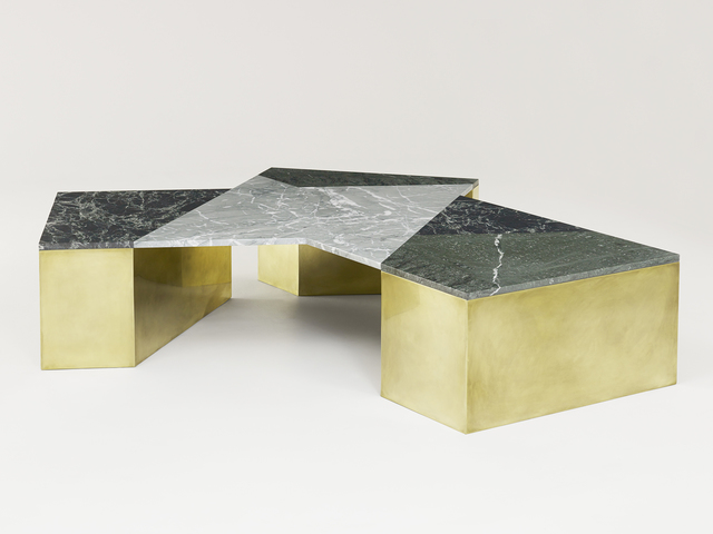 Brian Thoreen, ‘Mixed Marble Coffee Table - Green’, 2015, Patrick Parrish Gallery