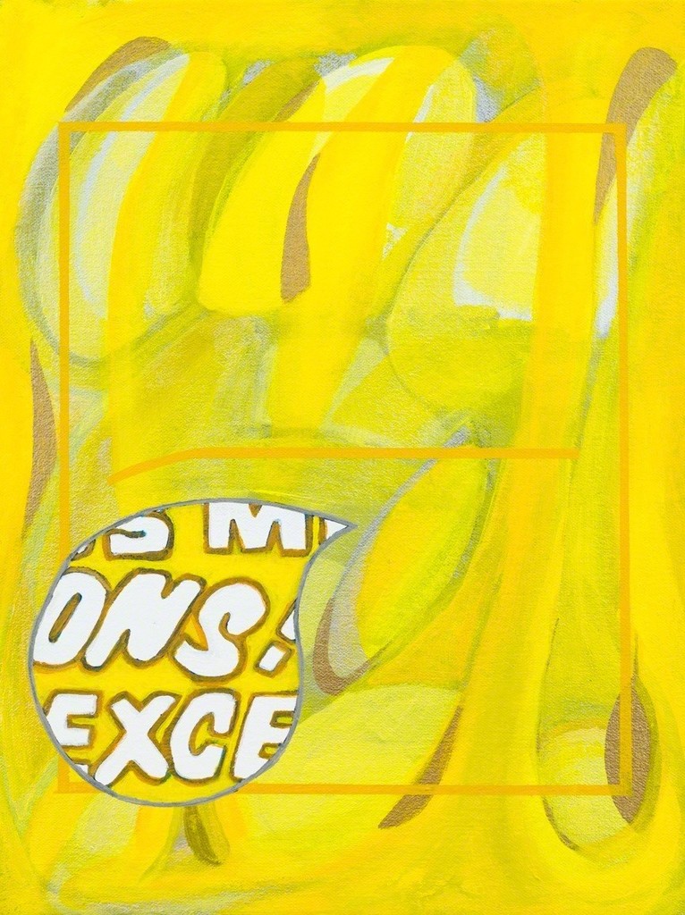 Sean Heiser, 'Untitled Window (Yellow)', 2017.
Acrylic and flashe on canvas.
14 by 10.5 inches. Sean Heiser, 'Untitled Window (Yellow)', 2017.
Acrylic and flashe on canvas.
14 by 10.5 inches.