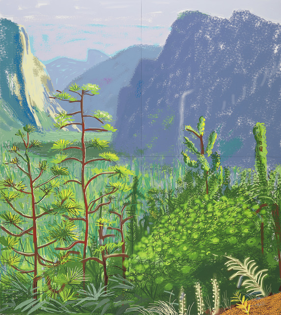David Hockney, ‘Yosemite I, October 16th 2011 (1059) ’, 2011, National Gallery of Victoria