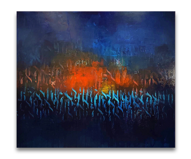 Fidel Rodriguez, ‘I'll Get to You at Night’, 2019, Painting, Oil on Canvas, ARTSPACE 8
