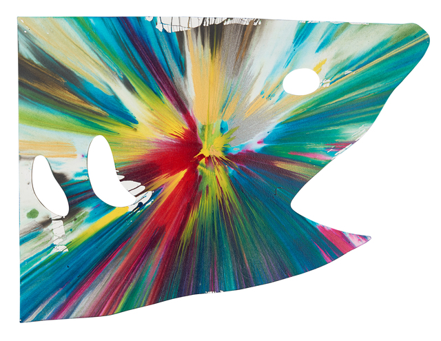 Damien Hirst, ‘Shark Spin Painting (Created at Damien Hirst Spin Workshop)’, 2009, Rago/Wright