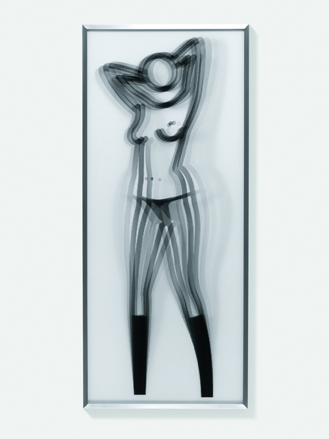 Julian Opie, ‘Sara Dancing Topless’, Rhodes