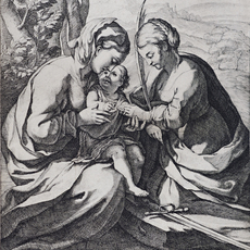 Giovanni Battista Mercati after Antonio da Correggio