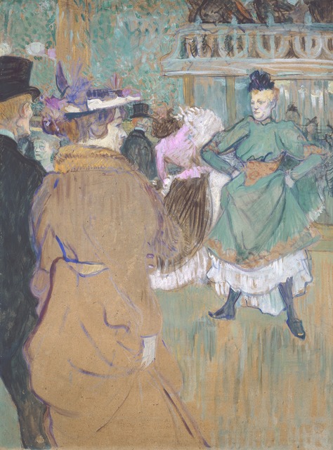 Henri de Toulouse-Lautrec | Quadrille at the Moulin Rouge (1892) | Artsy
