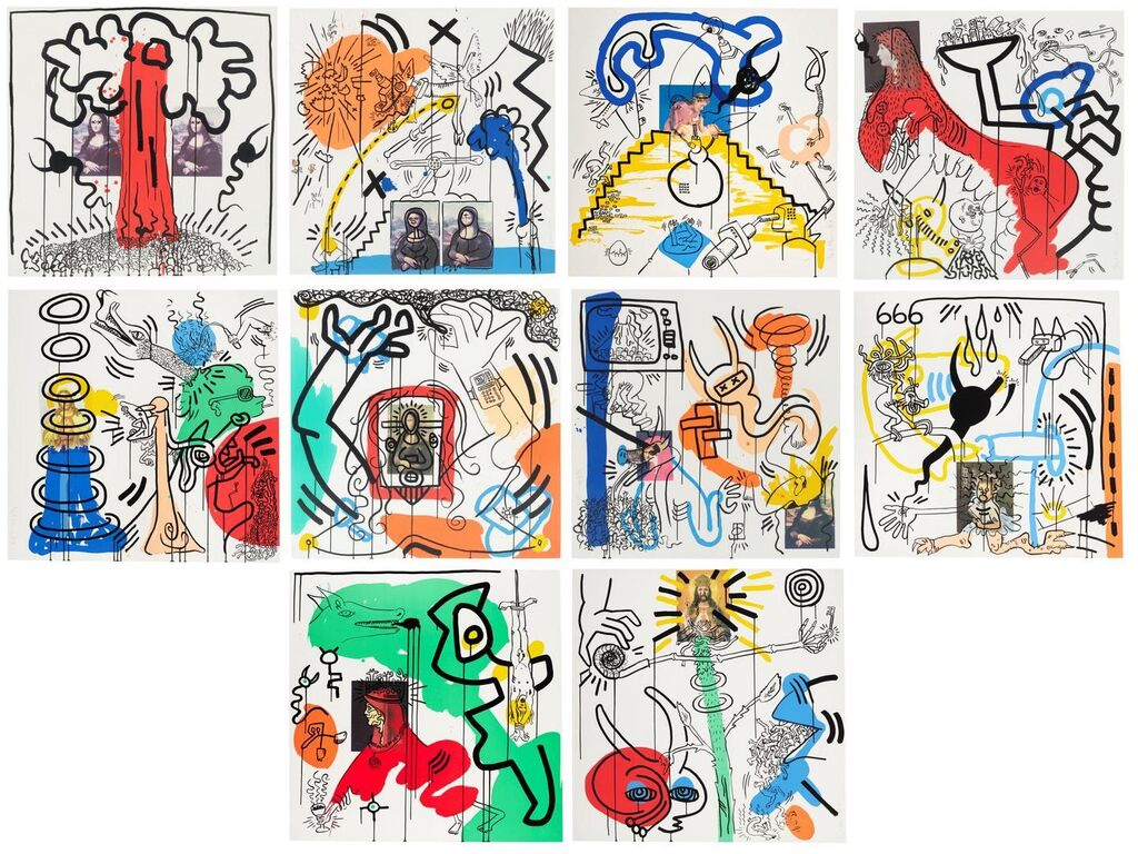 Keith Haring - William S. Burroughs, Apocalypse