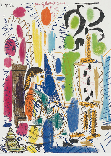 Pablo Picasso, ‘L'Atelier de Cannes (Cannes Studio) (cover for Ces peintres nos amis vol. II)’, 1958, Phillips