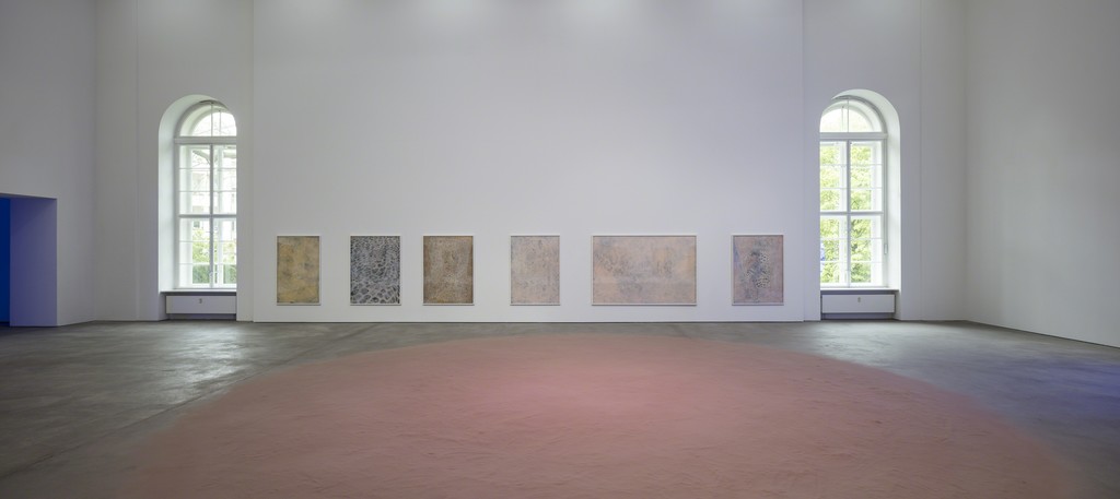 Installation view, Pamela Rosenkranz, 'She Has No Mouth', Sprüth Magers, Berlin, April 29 - June 17, 2017
Photography by Timo Ohler Installation view, Pamela Rosenkranz, 'She Has No Mouth', Sprüth Magers, Berlin, April 29 - June 17, 2017
Photography by Timo Ohler