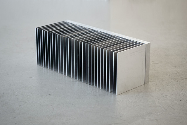 Judith Fegerl, ‘still’, 2013, Sculpture, Heat sink, aluminium (62 fins), Galerie Hubert Winter