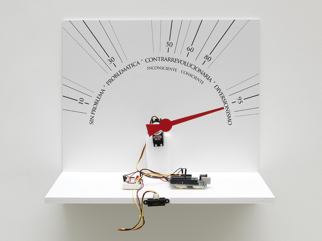 Lázaro Saavedra, ‘Detector de ideologias (version n°4 prototype)’, 2010, Installation, Mixed Media, GALERIE GEORGES-PHILIPPE ET NATHALIE VALLOIS
