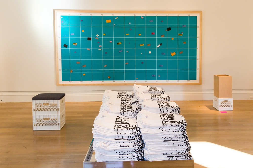 Installation view of the exhibition Take Me (I’m Yours), September 16, 2016 – February 5, 2017. The Jewish Museum, NY. Photo by: David Heald. Installation view of the exhibition Take Me (I’m Yours), September 16, 2016 – February 5, 2017. The Jewish Museum, NY. Photo by: David Heald.
