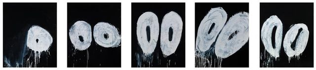 Joyce Pensato, ‘What's Next’, 2015, Painting, Enamel on linen, Petzel Gallery