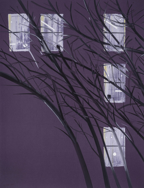 Alex Katz, ‘Purple Wind’, 2017, ARC Fine Art LLC
