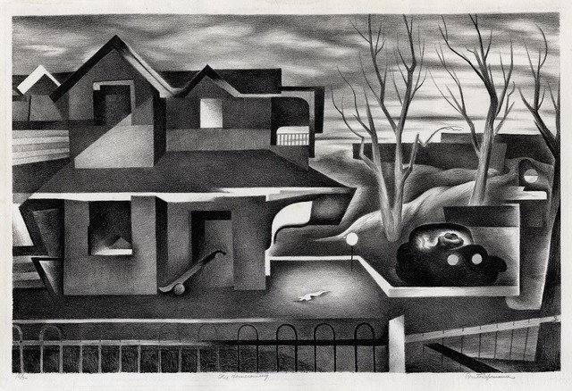 Benton Spruance, ‘The Homecoming.’, 1935, Print, Lithograph, The Old Print Shop, Inc.