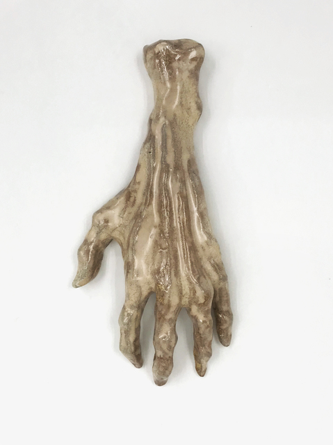 Klara Lilja, ‘Hand of Glory - Rutil’, 2019, Sculpture, White clay, glaze (stoneware), V1 Gallery