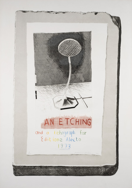 David Hockney, ‘An Etching and a Lithograph for Editions Alecto’, 1973, Redfern Gallery Ltd.